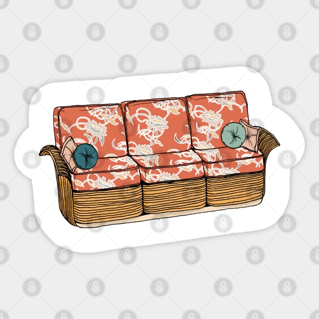 Golden Girls Couch Sticker by BergenPlace